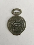 1893 Souvenir Columbian Exposition Keystone Watch Case Pocket Fob/opener. Fixed Price $24.50.