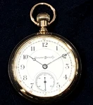 1894 Stunning Large Hampden 15J Gents Pocket Watch. Serviced. Gwo. Antique.. Fixed Price $399.19.
