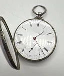 Tobias Liverpool: Cylinder Escapement; 4 Hole Jeweled, Etched Pocket Watch. Fixed Price $199.00.