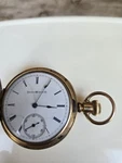 Antique Gold Case Pocket Watch Illinois Dueber Collectible Nice 10S. Fixed Price $500.00.