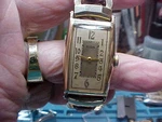 Nice Vintage Mans Elgin Long Case Watch 15J Manual Wind 1940S Display B. Fixed Price $175.00.