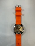 Forsining Mens Automatic Skeleton Style Watch With Band Color Options. Fixed Price $51.00.