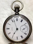 Antique A.w. Co. Waltham Pocket Watch Dueber Coin Silver. 1883 Grade: Wm. Ellery. Fixed Price $195.00.