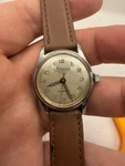 Vintage 1940 Wwii Era Minerva Men Swiss 17 Jewel Winding WW2 Watch. Fixed Price $400.00.