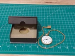 Citizen Pocket Watch 21 Jewels Manual Works Gold With Chain Box Personalized. Fixed Price $112.50.