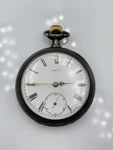 Omega Antique Coin Silver Grand Prix Paris 1900 Men's Pocket Watch. Fixed Price $375.00.