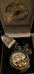 Montana Silversmth Pocket Watch Turkey Fed. #X5039 #06 W/wrong Box Unused Gift. Fixed Price $69.95.
