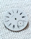 Beautiful Longines Original Enamel Pocket Watch 41MM Dial Cal 18.50 Replacement. Fixed Price $40.00.