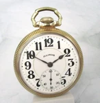 Illinois Bunn Special Type Iii 60HR. 21J Railroad Grade Pocket Watch 16 Sz. 1927. Fixed Price $675.00.