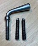 South Bend Lathe Tailstock Binding Lever & Set Over Screws. Fixed Price $22.00.