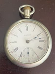 Vintage 18S Waltham Pocket Watch, GR.820, Year 1900, Keeping Time. Fixed Price $175.00.