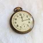 Savoy West Pointer Vintage 17 Jewels Train Engraving Pocket Watch For Repair. Fixed Price $65.00.
