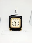 Vtg Seiko Japan Folding Leather Travel Pocket Watch QQ534K Working New Battery. Fixed Price $40.00.