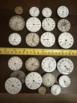 22 American Pocket Watch Movement Lot Waltham Royal Howard Elgin Rockford. Fixed Price $300.00.