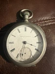 Antique 1871 Gm Wheeler Elgin National Keywind Silveroid Pocket Watch, Running!. Fixed Price $140.00.