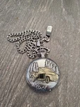 Benrus 1930'S Pickup Truck Pocket Watch W/ Chain Pre-owned, Free Shipping. Fixed Price $24.99.