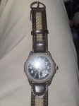 Mz Berger PRT120B Canvas & Leather Band PC21A Mvmt New Battery. Fixed Price $9.99.