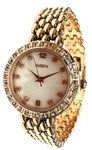 Elgin EG17009RG Ladies Rose Gold Watch With Crystal Bezel Elegant Analog Time Pc. Fixed Price $150.00.