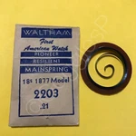 Nos Mainsprings For Waltham Watches 14S To 37S - Select Style/size. Fixed Price $18.95.
