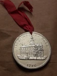 Vintage Antique So Called $dollar Medal 1776-1876 Independence Hall Liberty Bell. Fixed Price $74.95.