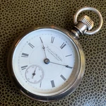 1891 Columbus Watch Co. North Star 18S 11 Jewels Open Face Pocket. Fixed Price $399.00.