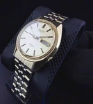 Vintage Seiko 7009-8279 Automatic Day Date 17J Gold Tone Watch. Fixed Price $169.99.
