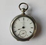 Waltham 1875 Model 1857 Ps Bartlett 11 Jewels 18S Dueber Silverine Pocket Watch. Fixed Price $199.00.