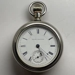 Seth Thomas Pocket Watch Open Face Lever 18S Star Case Sn: 641246 C. 1987/88. Fixed Price $169.00.