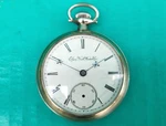 Elgin Pocket Watch 18S Open Face Bw Raymond 17J Grade 184 Antique C1899 As Is. Fixed Price $125.00.