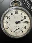 Hamilton 1912 16 Size Jewel 992 Pocket Watch. Fixed Price $225.00.