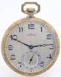 Illinois Time King Keystone J.boss 25YR Gold Filled Pocket Watch, Runs (iq). Fixed Price $299.95.