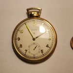 Elgin 546 Gold Filled Yellow Open Face Pocket Watch 15J Manual White. Fixed Price $135.00.