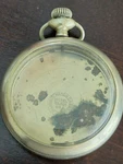 Vintage 18 Size Illinois Elgin Nickel Pocket Watch Case Pendent & Lever Set. Fixed Price $55.00.