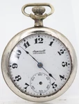 Ingersoll Waterbury 4J Pocket Watch, 46.1MM For Repair (nb). Fixed Price $19.95.