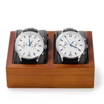 Solid Wood Double Watch Display Stand Showcase Jewelry Holder With Pillow(square. Fixed Price $40.35.
