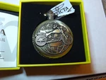 Invicta Mens Pocket Watch Road Warrior (model # 49002)-(MOTORCYCLE)-(BRONZE)-NEW. Fixed Price $99.97.
