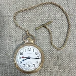 Waltham Railroad Pocket Watch Grade 645 21 Jewel Dual Hour Hands Nawco 10K Case. Fixed Price $495.00.