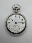 1901 Elgin Veritas 18S Railroad Grade Pocket Watch 21J Adj. Display Case Runs. Fixed Price $249.00.