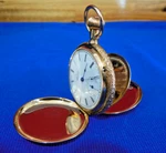 Elgin 14K Us Assay Solid Gold Double Hunter 13J Pocket Watch 1891 F.w.c.co 6S. Fixed Price $1749.00.