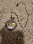 Pocket Watch Field Ranger 18-WHEELER Trucker Semi Silvertone Metal Quartz Japan. Fixed Price $14.99.