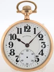 Antique 16S 1921 Illinois Jewel Railroad Pocket Watch Bunn Special 20 Yr Gf. Fixed Price $350.30.