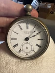 Antique New Haven Watch Co Pocket Fahys Ore Silver Case Key Wind Victorian. Fixed Price $249.00.