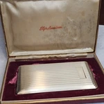 Elgin American Sterling Silver Cigarette Case Orginal Box 135G Mono Vintage. Fixed Price $449.99.