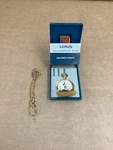 Vintage Lorus Mickey Unlimited Disney Pocket Watch W/ Box & Chain. Fixed Price $44.95.