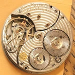 TJ4: 16S Ball Waltham 21J Official Railroad Standard Pocket Watch Movement Runs. Fixed Price $235.00.