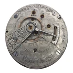 Elgin 17 Jewel Adjusted Pocket Watch Movement Runs Well Serial 6728716 Lot 506. Fixed Price $49.95.