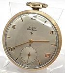1946 Elgin Deluxe 17 Jewels Pocket Watch Grade 542 Gold Filled 10K Case Works. Fixed Price $150.00.
