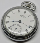 American Waltham Open Face Pocket Watch, Size, 7 Jewels Base Metal Case- 1899. Fixed Price $65.00.