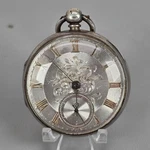 Victorian Jos Penlington Liverpool 1800S Vtg Sterling Silver Pocket Watch Fusee. Fixed Price $637.46.