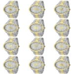 Zodiac Sign Astrology Horoscope 18K Custom 2 Tone Gold Finish Unisex Watch. Fixed Price $99.99.